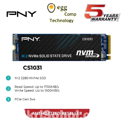 PNY CS1031 256GB M.2 NVMe SSD